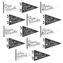 Load image into Gallery viewer, Little Stargazer Milestone Pennant Set