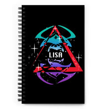 Load image into Gallery viewer, LISA spiral notebook Product mockup