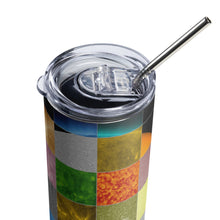 Load image into Gallery viewer, SDO Patchwork Sun Stainless Steel Tumbler