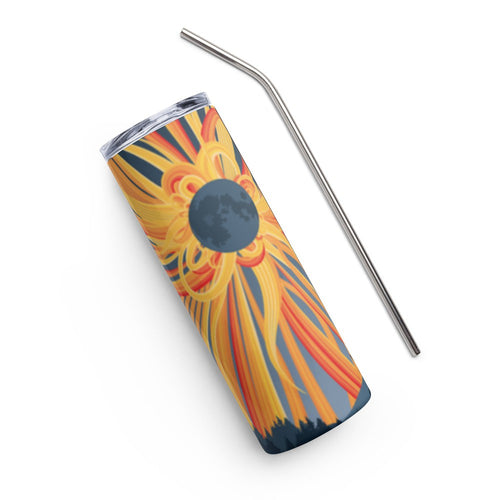 Total Solar Eclipse Stainless Steel Tumbler