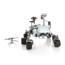 Load image into Gallery viewer, Mars 2020 Perseverance Rover &amp; Ingenuity Helicopter Sheet Metal 3D Model Kit