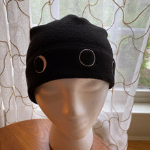 Load image into Gallery viewer, Phases of the Moon Fleece Beanie