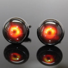 Load image into Gallery viewer, Black Hole Shadow Cufflinks