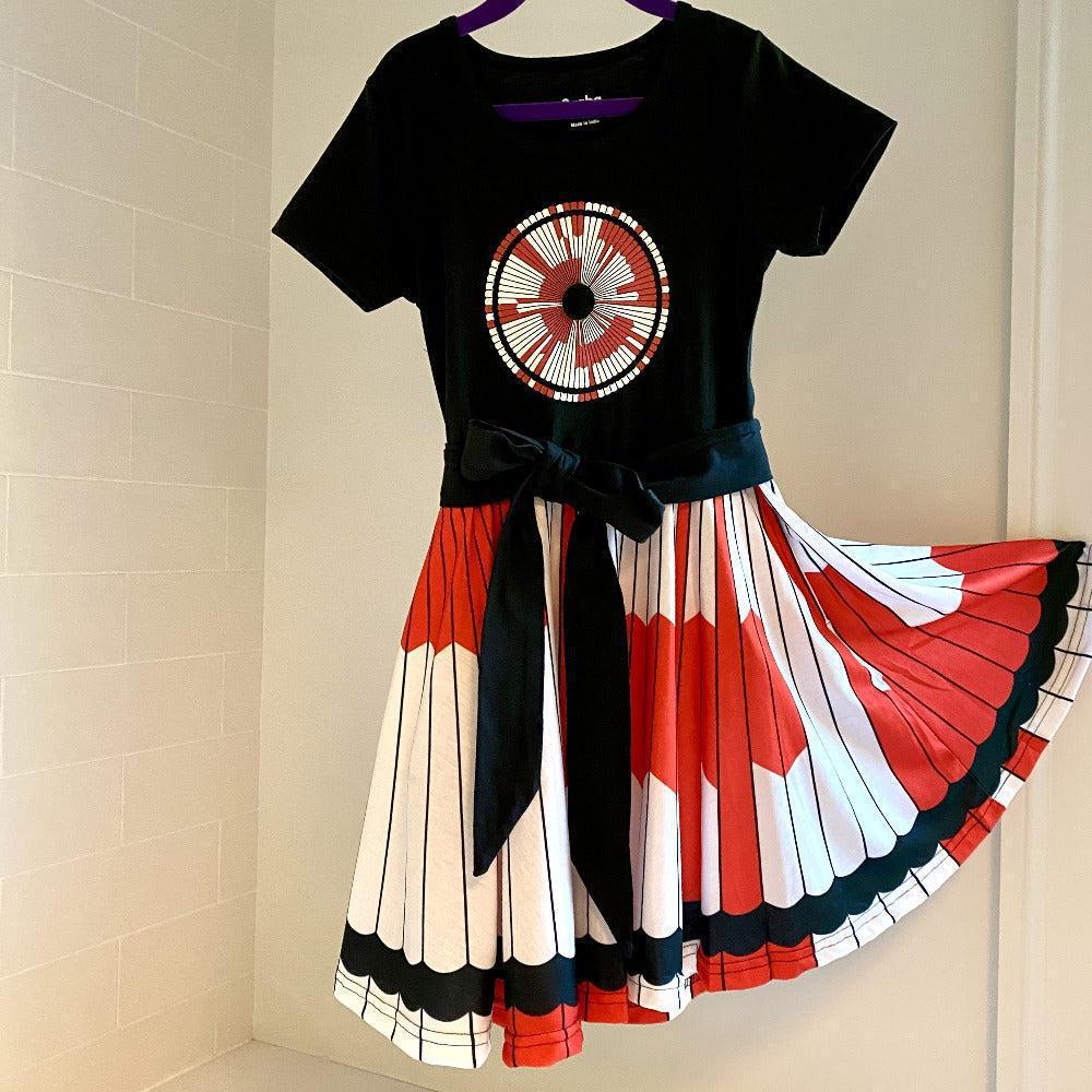Dare Mighty Things Mars 2020 Parachute Kids Twirl Dress