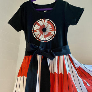 Dare Mighty Things Mars 2020 Parachute Kids Twirl Dress