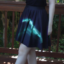 Load image into Gallery viewer, Aurora Australis from the ISS Skater Skirt