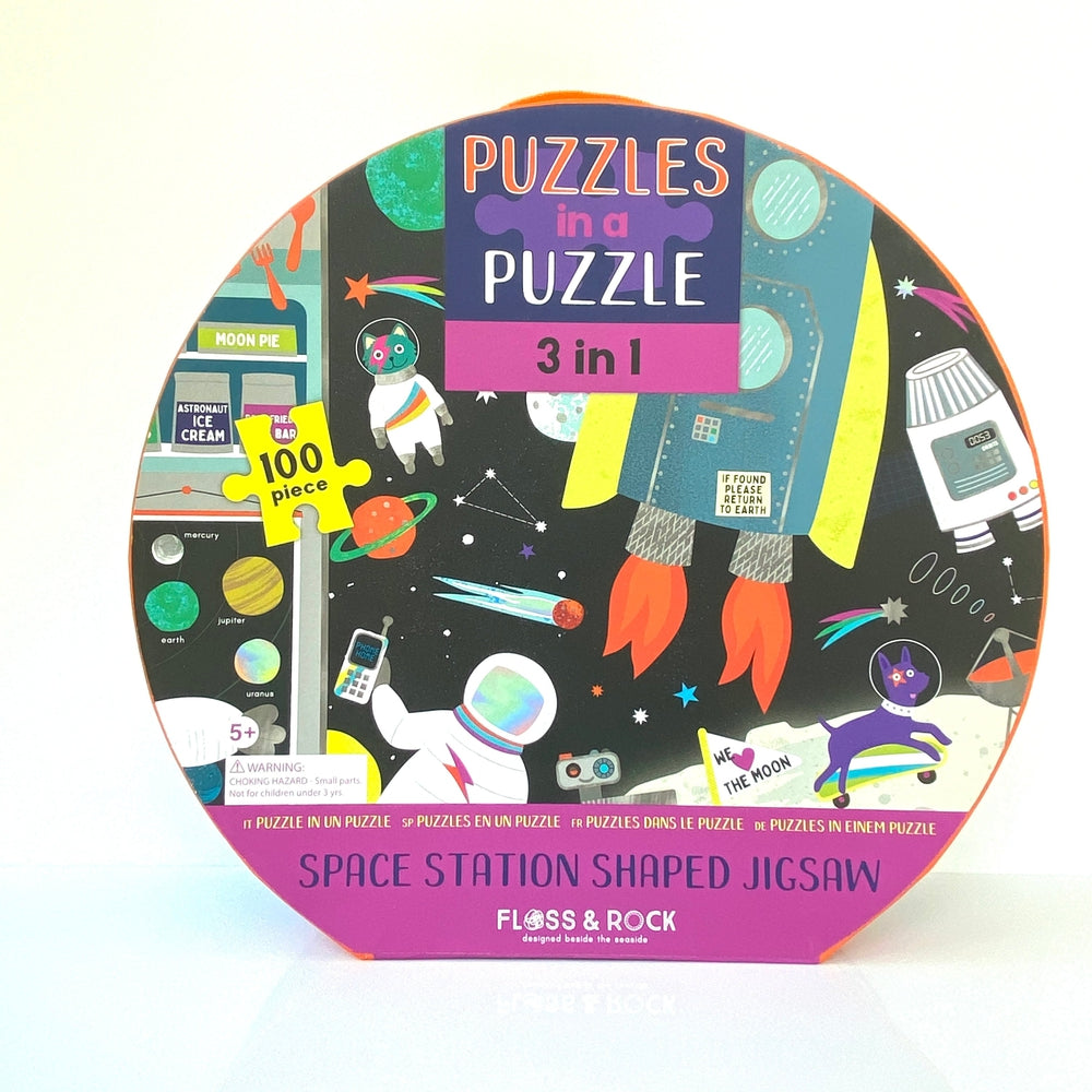 On the space station Puzzle - 100 piece On the space station Puzzle - 100 piece