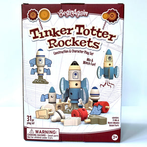 Tinker Totter Rockets Wooden Play Set
