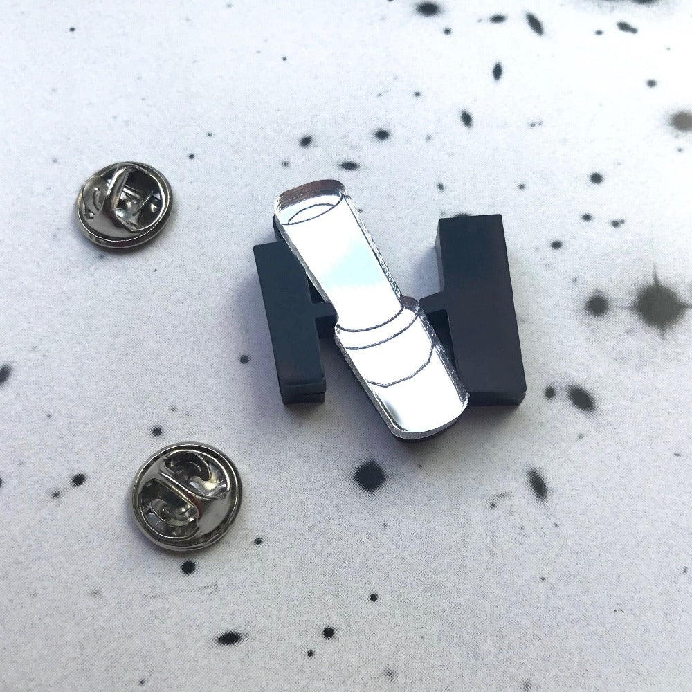 Hubble Space Telescope Acrylic Brooch/Lapel Pin