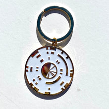 Load image into Gallery viewer, Double-Feature Mission Enamel Keychain
