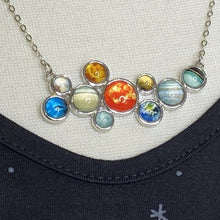 Load image into Gallery viewer, Solar System Bib Necklace