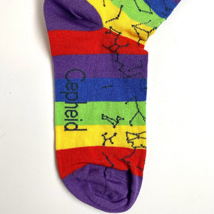 Rainbow Constellation Socks