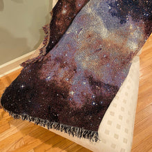 Load image into Gallery viewer, Nebula Image Woven Throw Blanket
