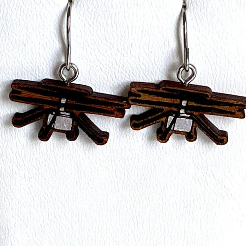 Ingenuity Helicopter Earrings