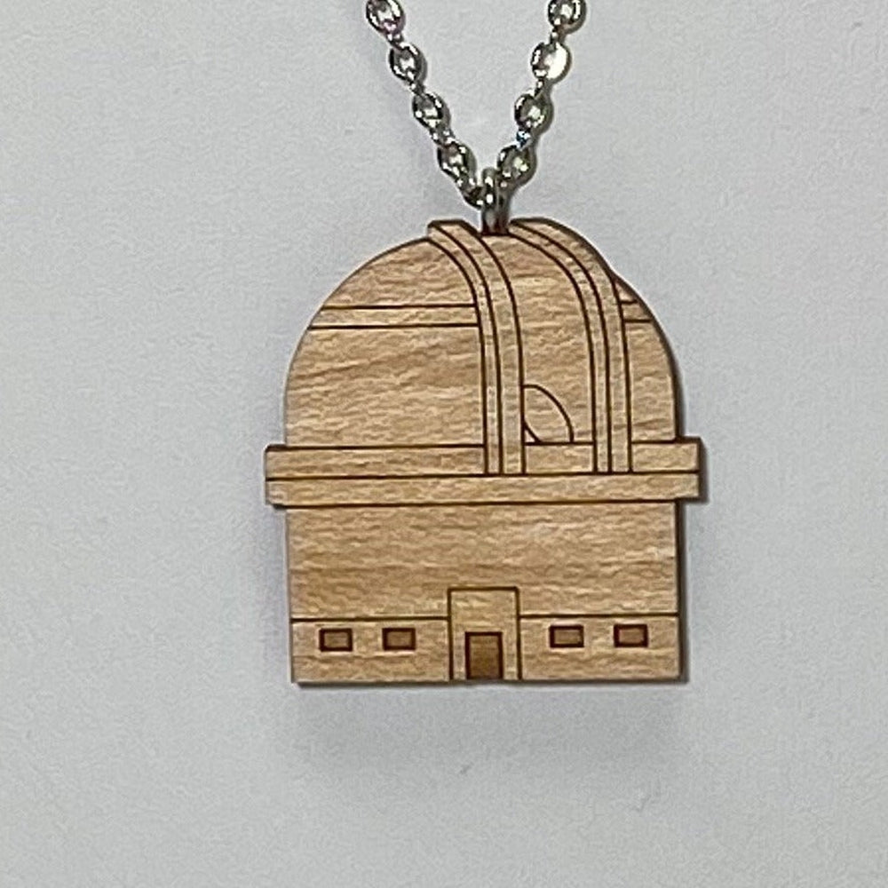 Observatory Dome Wood Necklace