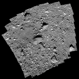 OSIRIS-REx image mosaic of the Nighingale landing site