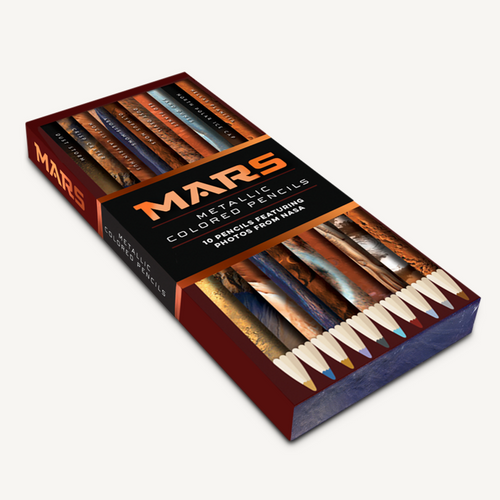 Mars Image Metallic Colored Pencils