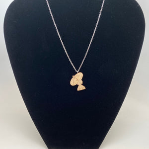 Radio Telescope Wood Necklace