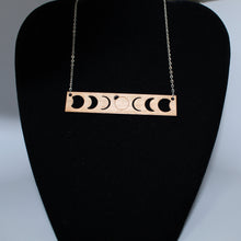 Load image into Gallery viewer, Solar Eclipse Wood Necklace