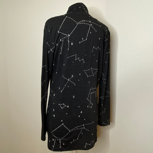 Constellation Pattern Lightweight Cardigan