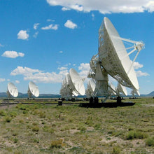 Load image into Gallery viewer, VLA Radio Telescope Wood Necklace