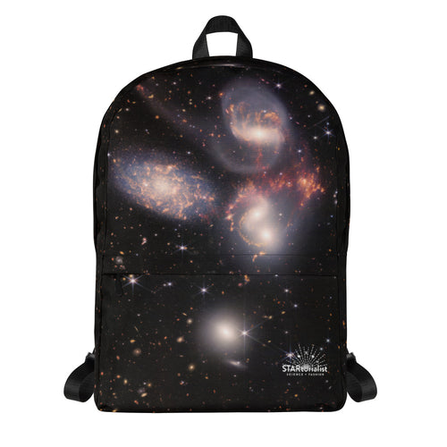 JWST Stephan's Quintet Galaxies Backpack
