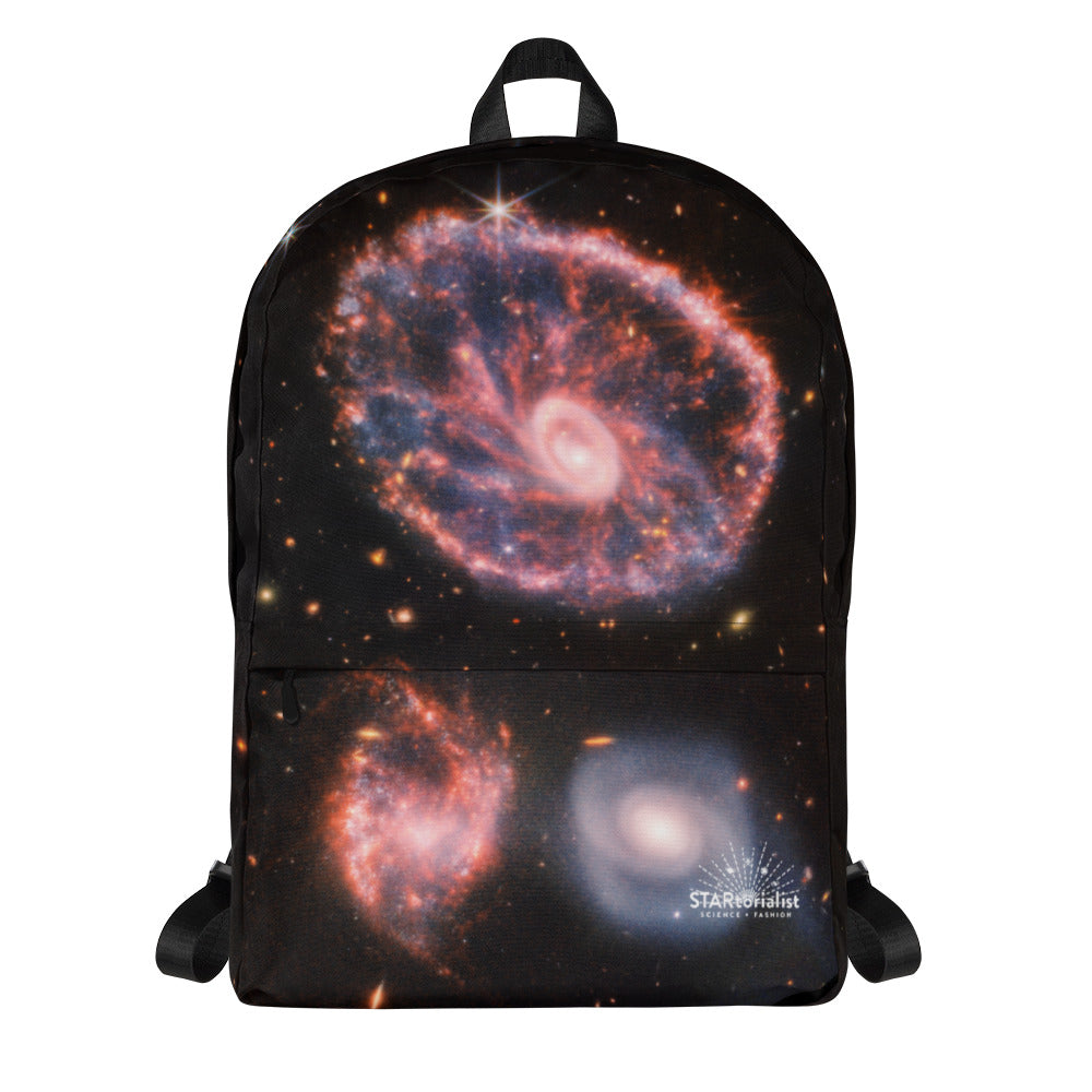 galaxy print backpack jansport JWST Cartwheel Galaxy Backpack – STARtorialist