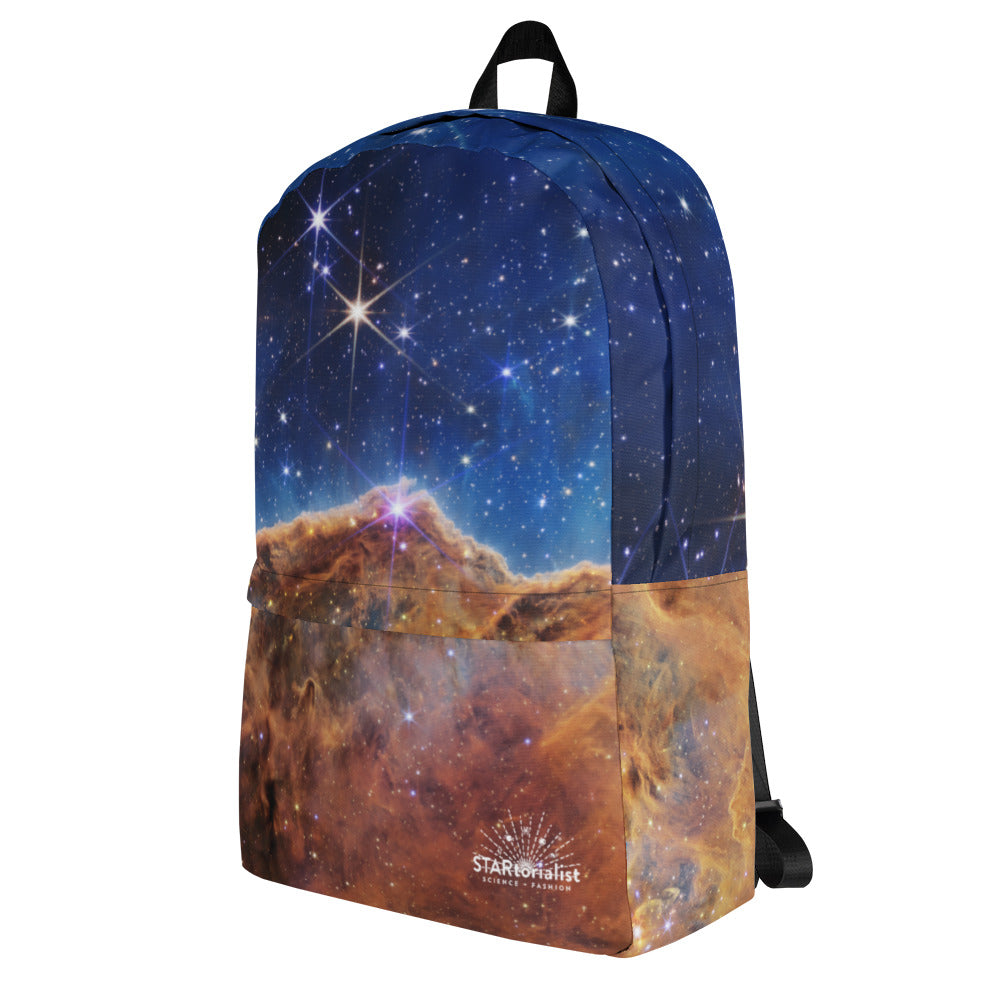 constellation jansport backpack JWST SMACS 0723 Galaxy Cluster Deep Field STARtorialist Meet the JANSPORT Superbreak Plus FX Goth Starry Night Backpack Waterproof