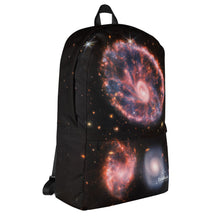 Load image into Gallery viewer, JWST Cartwheel Galaxy Backpack