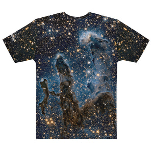 Pillars of Creation in Infrared by Hubble Straight Cut T-Shirt