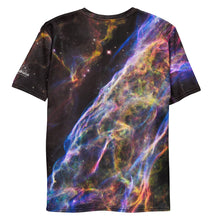 Load image into Gallery viewer, Cosmic Veil Nebula Straight Cut T-Shirt