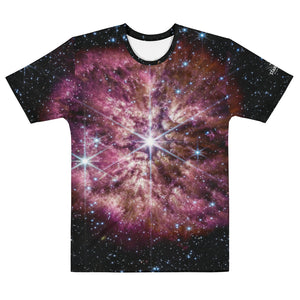 JWST Massive Star WR 124 Straight Cut T-Shirt