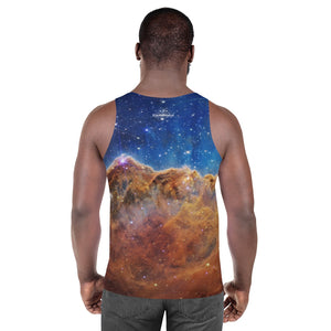 JWST Cosmic Cliffs Carina Nebula Tank Top