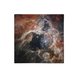 JWST Tarantula Nebula Pillow Case