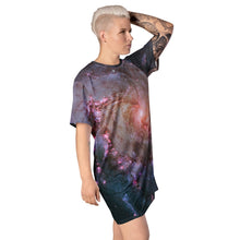 Load image into Gallery viewer, M83 Spiral Galaxy T-Shirt Dress