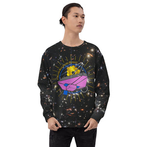 JWST SMACS 0723 Galaxy Cluster "A Million Miles Beyond Midnight" Unisex Sweatshirt