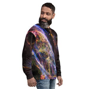 Cosmic Veil Nebula Unisex Sweatshirt