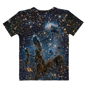 Pillars of Creation in Infrared by Hubble Fitted T-Shirt