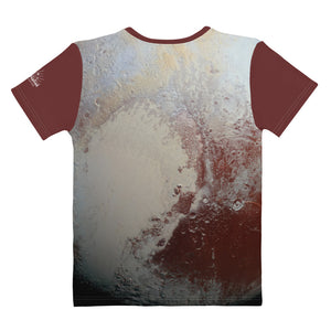 Pluto by New Horizons Fitted T-Shirt