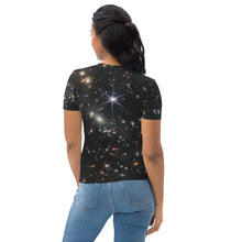 Load image into Gallery viewer, Astronomy on Tap JWST SMACS 0723 Fitted T-Shirt