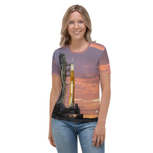 Load image into Gallery viewer, Artemis Launchpad Fitted T-Shirt