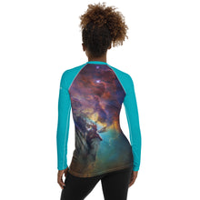 Load image into Gallery viewer, Lagoon Nebula Rash Guard - Adult