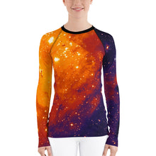 Load image into Gallery viewer, Eagle Nebula Fitted/Curvy Rash Guard