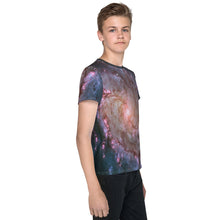 Load image into Gallery viewer, M83 Spiral Galaxy by Hubble Kids T-Shirt (Toddler–Teen)