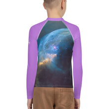 Load image into Gallery viewer, Bubble Nebula Rash Guard - Kids/Youth