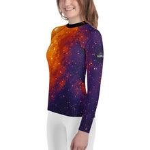 Load image into Gallery viewer, Eagle Nebula Kids Rash Guard (Toddler to Teen)