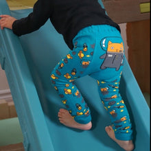Load image into Gallery viewer, Astronaut Cat Knit Toddler Leggings