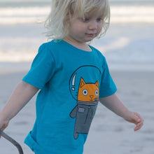 Load image into Gallery viewer, Astronaut Cat Toddler T-Shirt