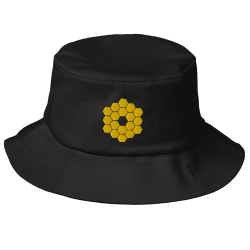 JWST Mirror Embroidered Bucket Hat