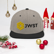 Load image into Gallery viewer, JWST Mirror &amp; Launch Date Embroidered Snapback Hat